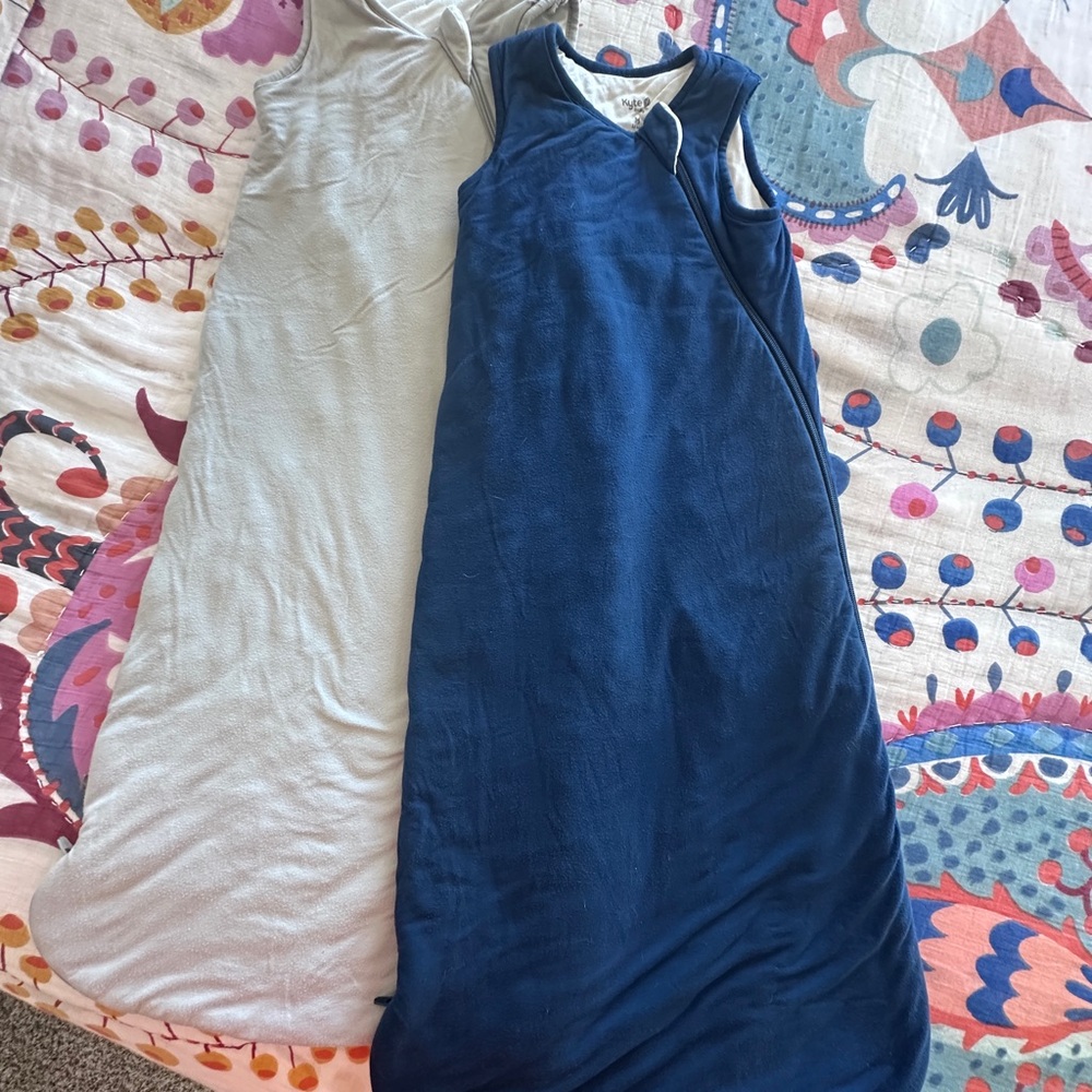 2 x Kyte Baby Sleep Sacks / Bags, size M, 2.5 tog